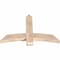 Ekena Millwork Bellingham Smooth Timber Gable Bracket, Douglas Fir, 48"W x 32"H x 3 1/2"D x 5 1/2"F, 16/12 Pitch GBW048X32X0406BEL00SDF - alternate 3